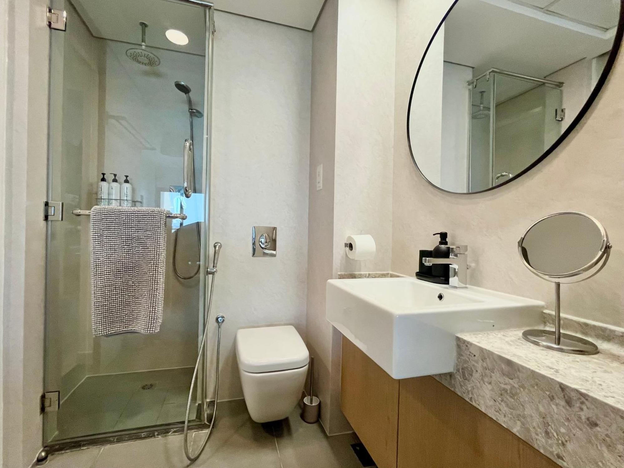 Palm Jumeirah Upgraded&Cozy Boutique Apartment Dubai Exterior foto