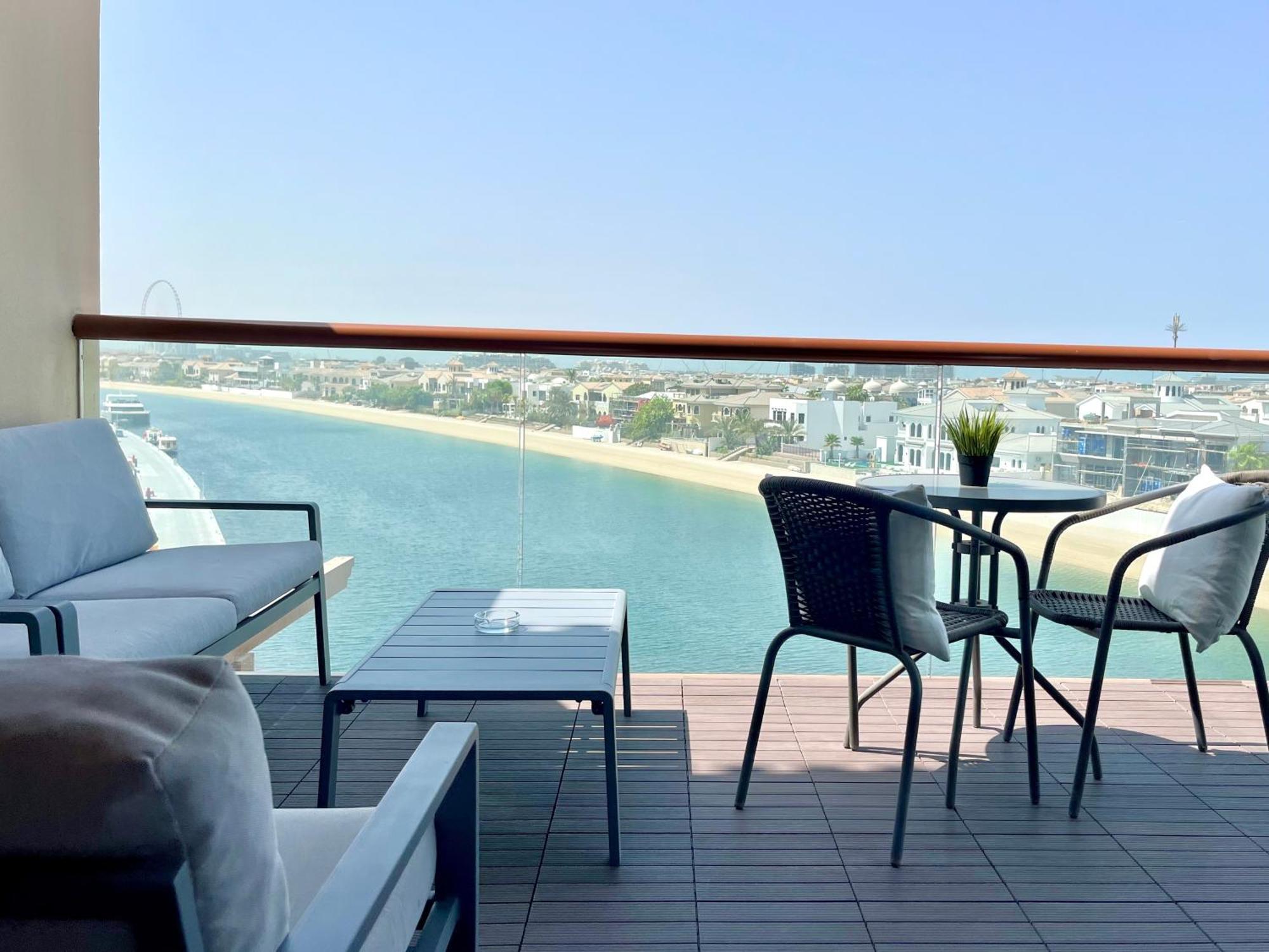 Palm Jumeirah Upgraded&Cozy Boutique Apartment Dubai Exterior foto