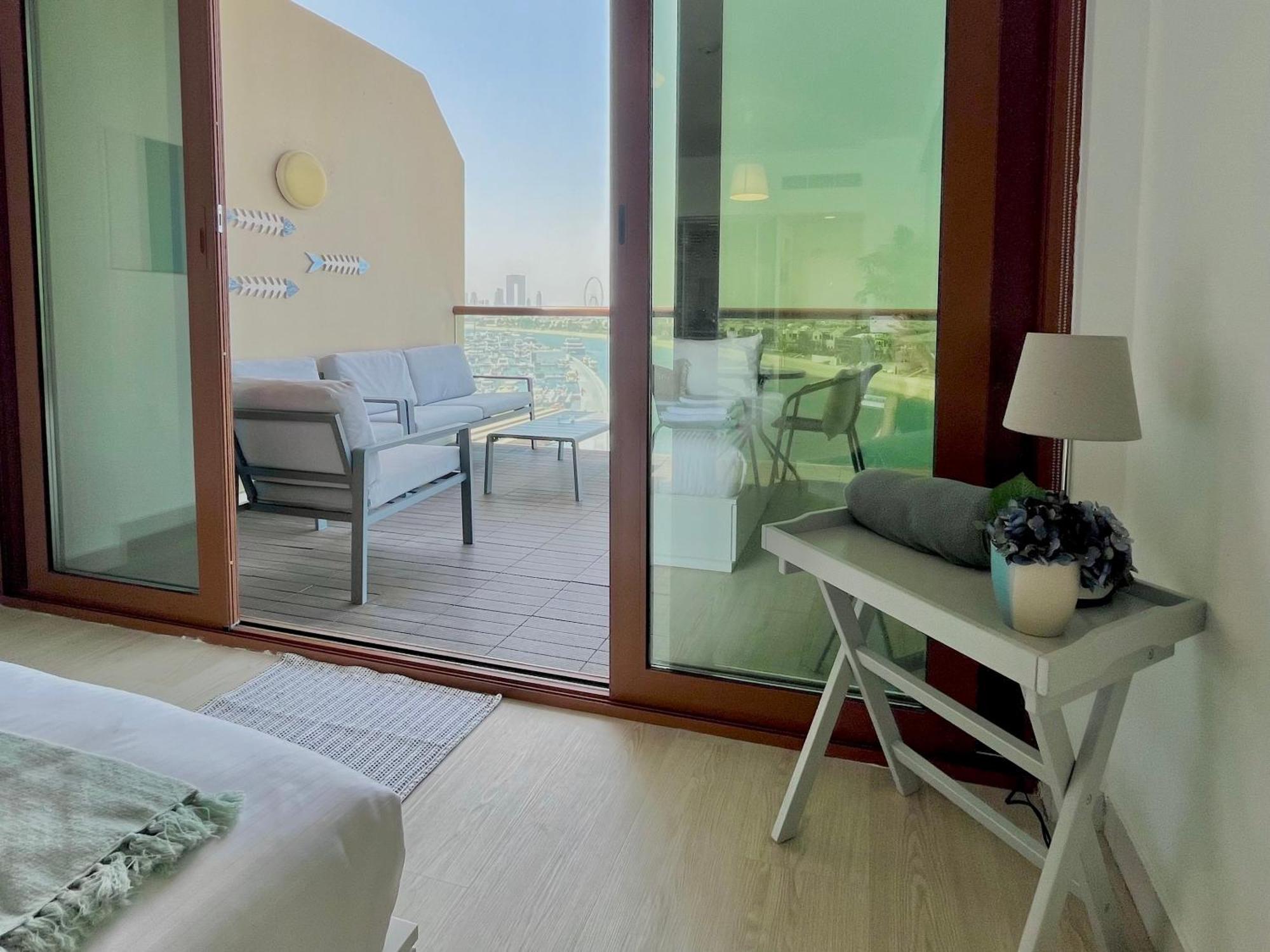 Palm Jumeirah Upgraded&Cozy Boutique Apartment Dubai Exterior foto