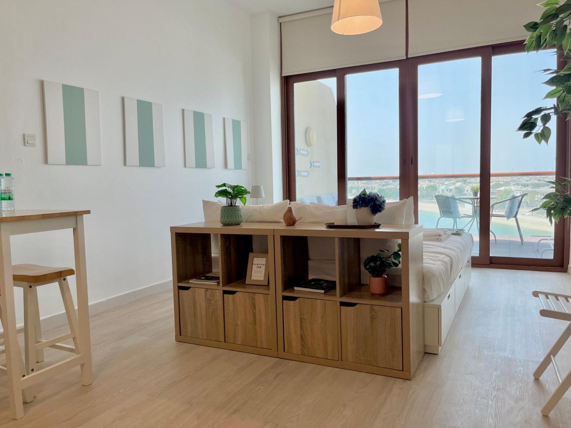 Palm Jumeirah Upgraded&Cozy Boutique Apartment Dubai Exterior foto
