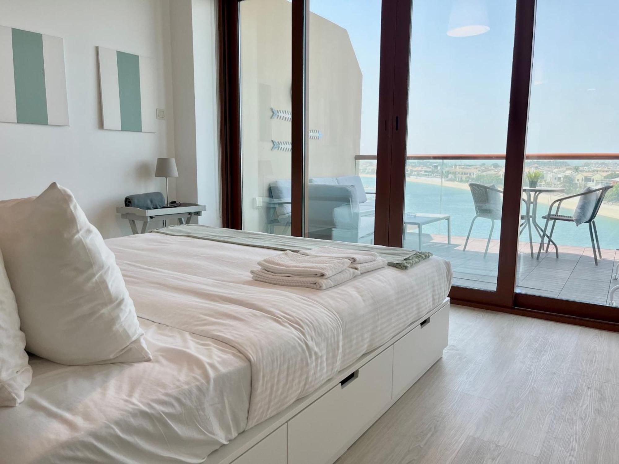 Palm Jumeirah Upgraded&Cozy Boutique Apartment Dubai Exterior foto