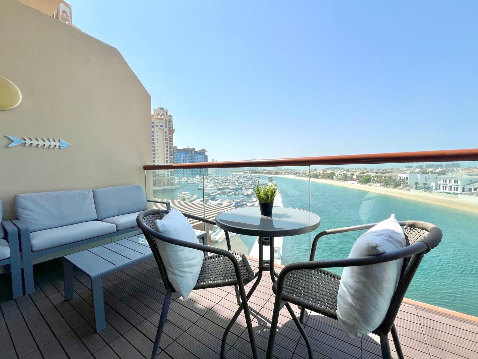 Palm Jumeirah Upgraded&Cozy Boutique Apartment Dubai Exterior foto