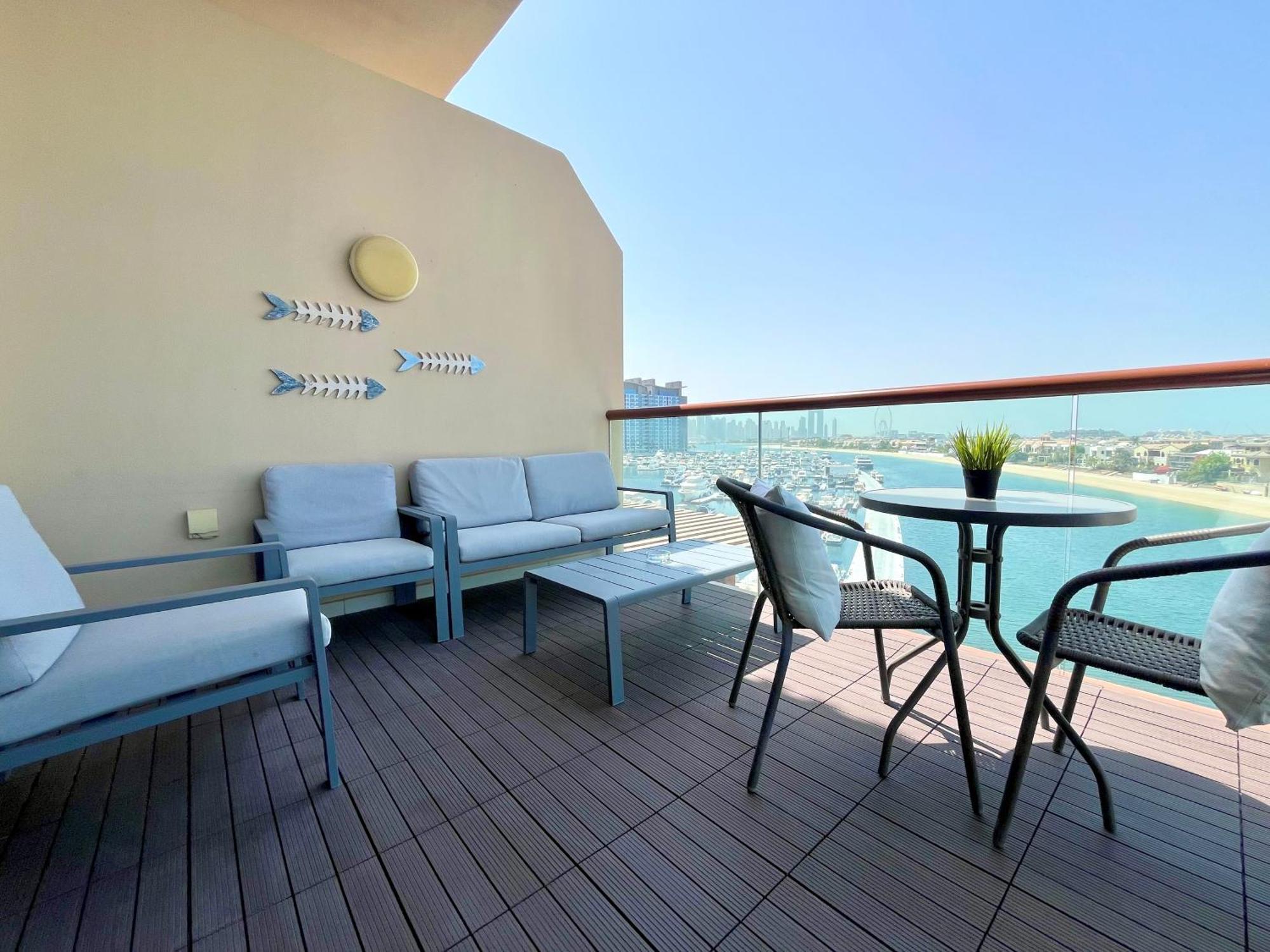 Palm Jumeirah Upgraded&Cozy Boutique Apartment Dubai Exterior foto