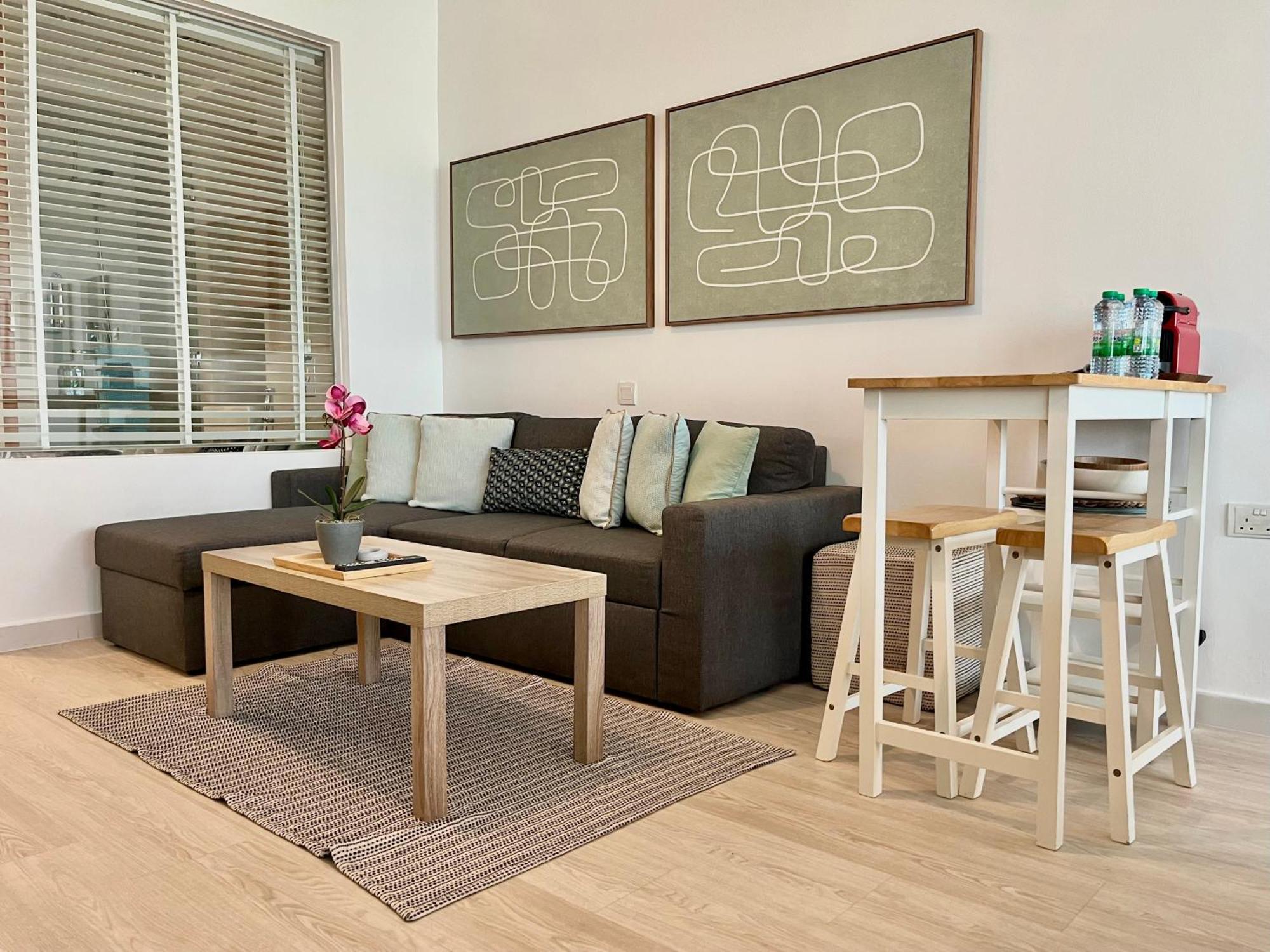 Palm Jumeirah Upgraded&Cozy Boutique Apartment Dubai Exterior foto
